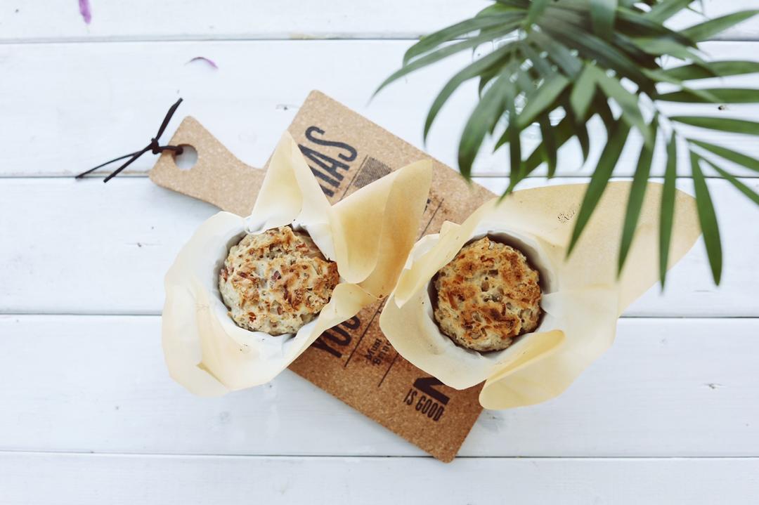 全麦咸切达洋葱土豆面包——快手司康【健康主食】