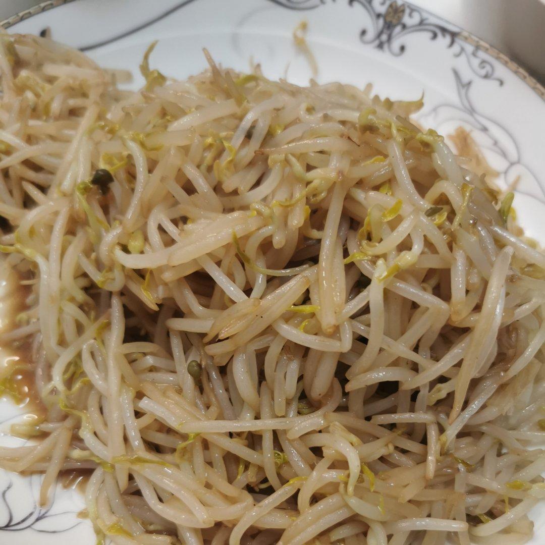 清炒豆芽