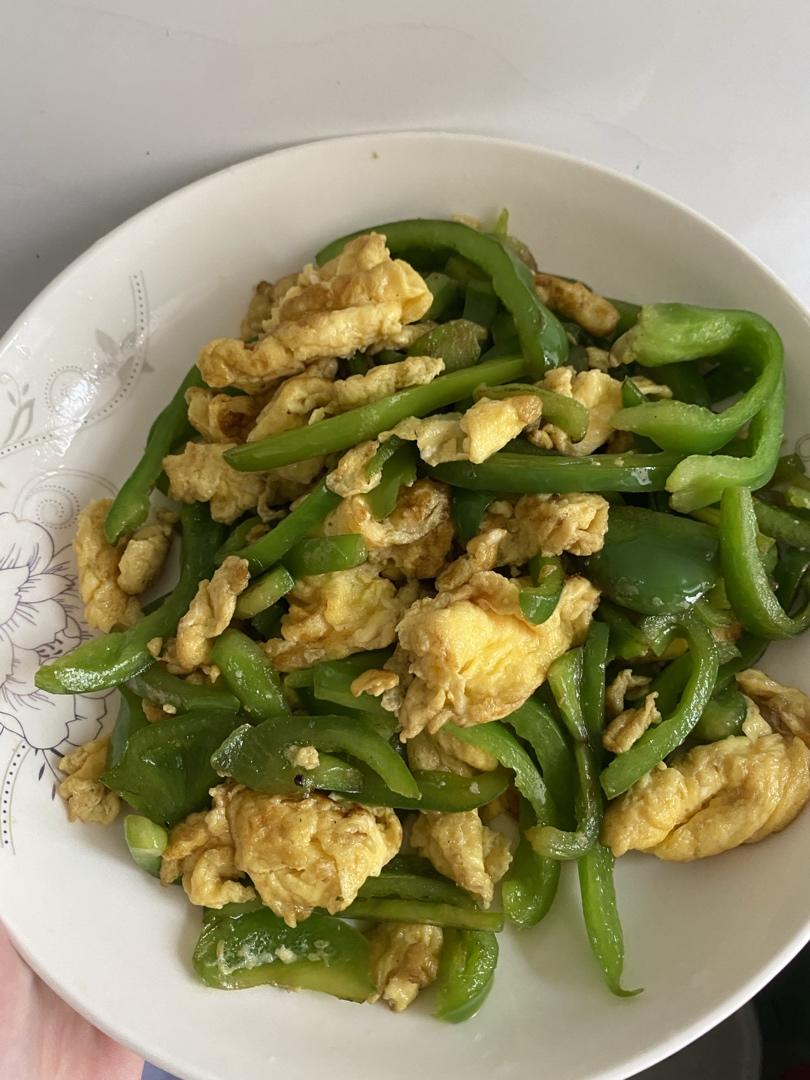 青椒炒鸡蛋