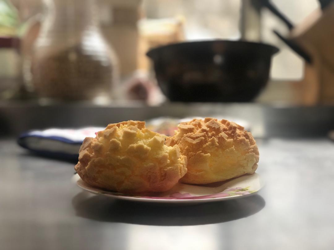 十分美味的酥皮泡芙