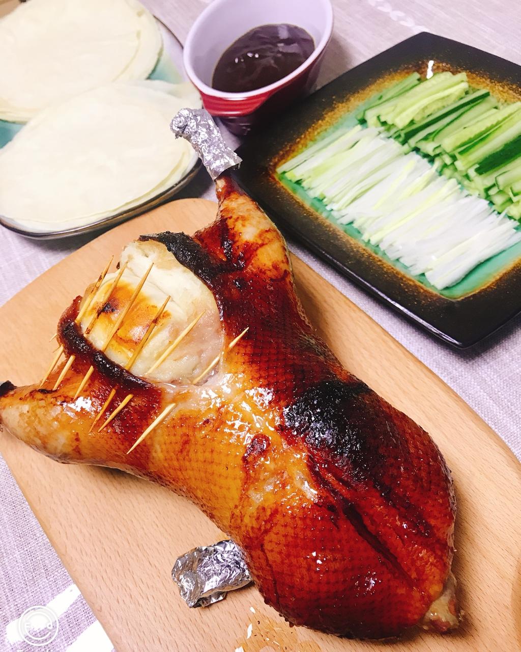 脆皮烤鸭（比外面卖的还好吃！！）