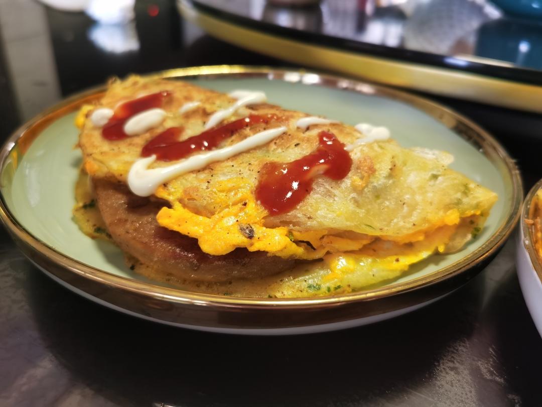 三分钟就可以做好孩子的早餐（手抓饼）