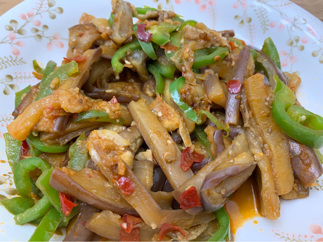 下饭神菜 酱爆茄子