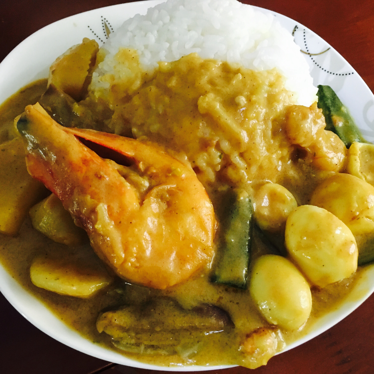 做餐厅级别葡式咖喱虾的秘诀