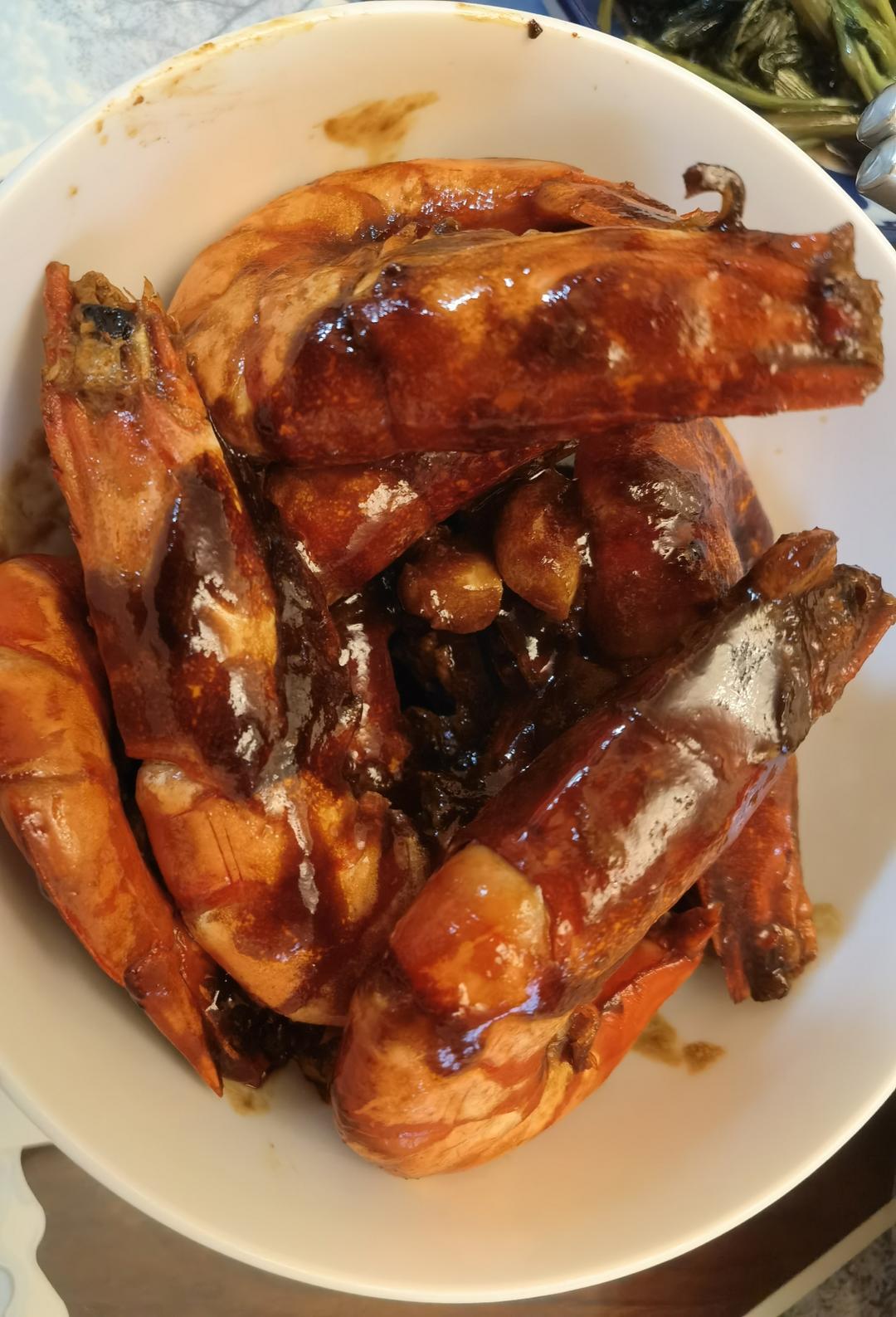 家庭版油焖大虾