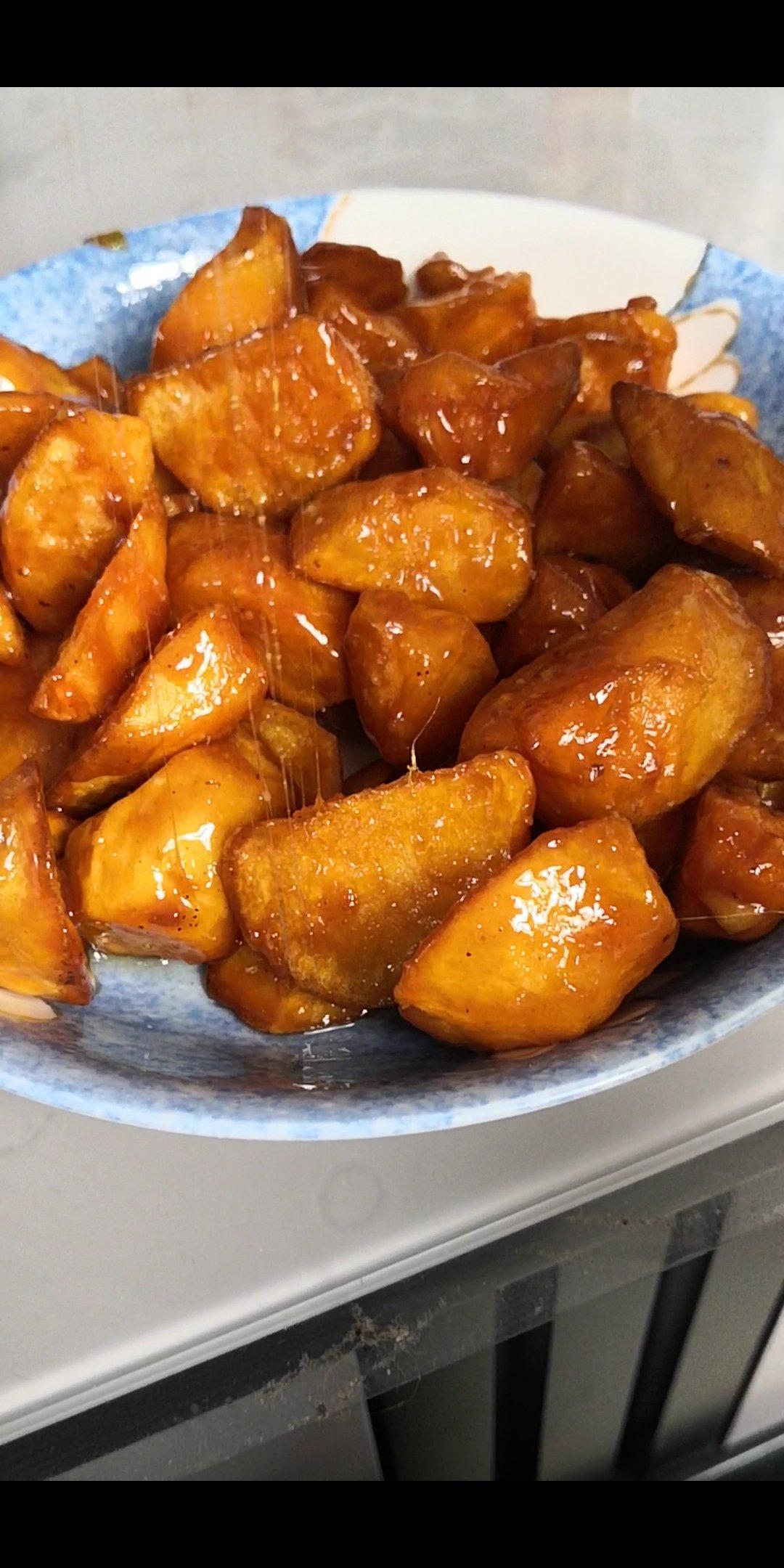 拔丝地瓜做法窍门大揭秘，水糖法超详细讲解，保你一次就成功