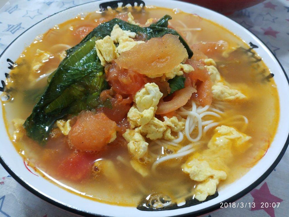 超级入味好吃的番茄鸡蛋面