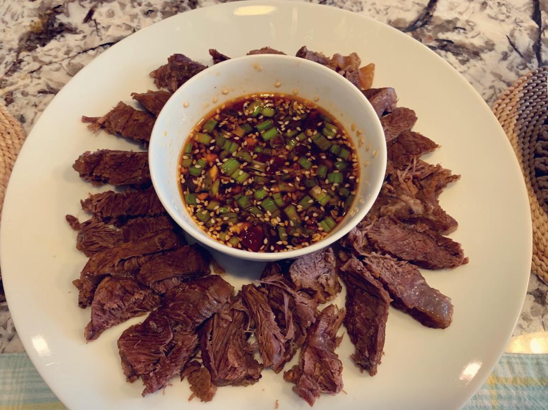 高压锅酱牛肉，简单！