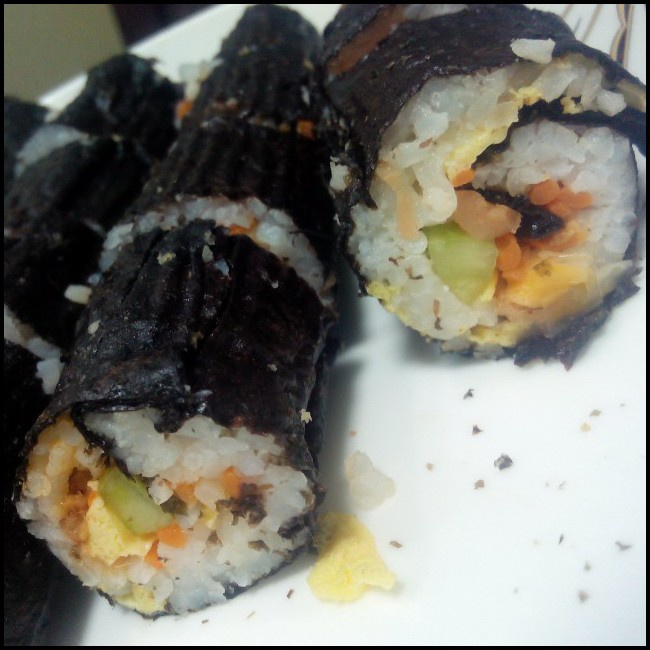 韩式紫菜包饭