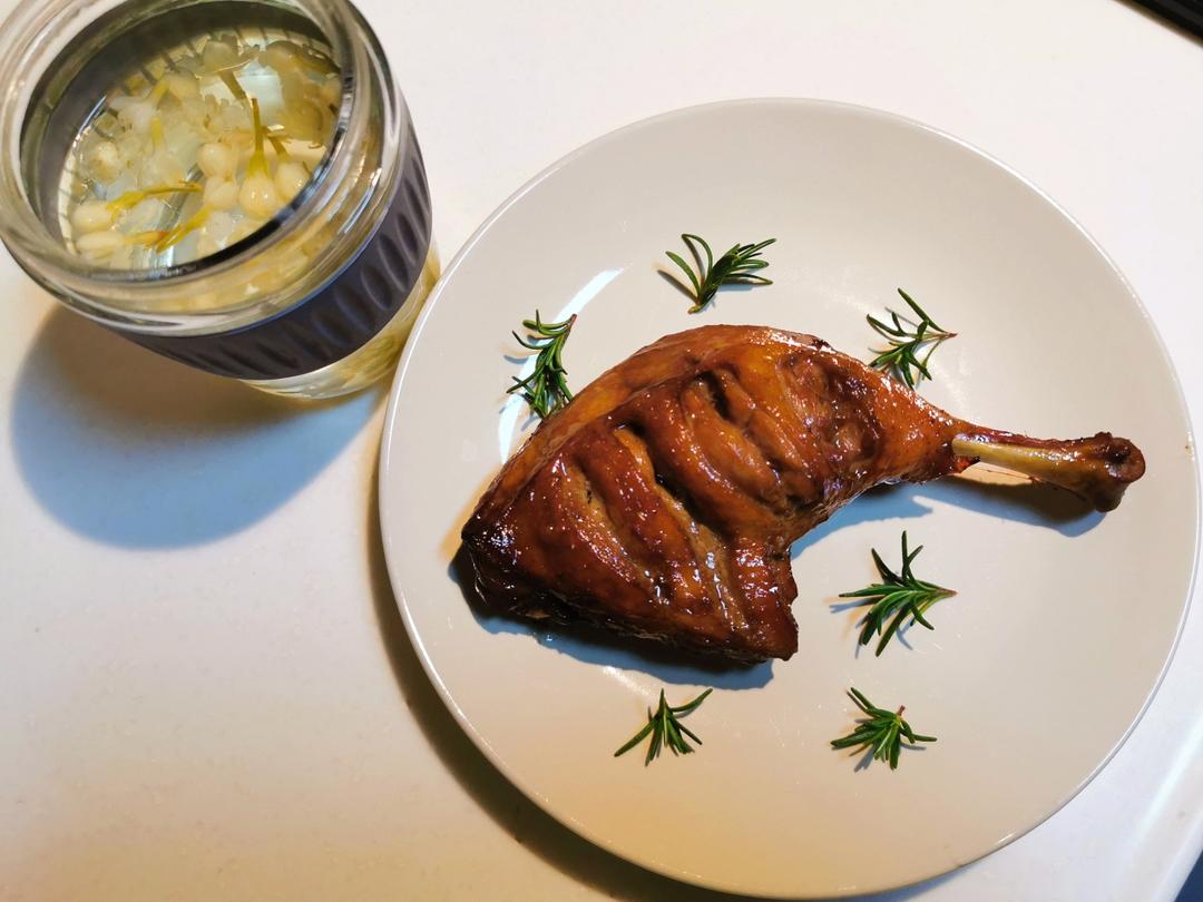 巨满足蜜汁烤鸭腿（鸡腿也可）