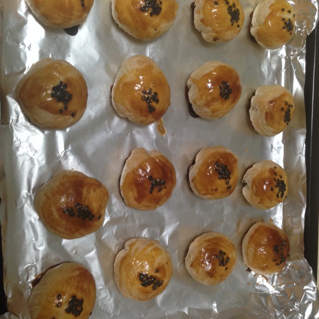 苏式榨菜鲜肉月饼
