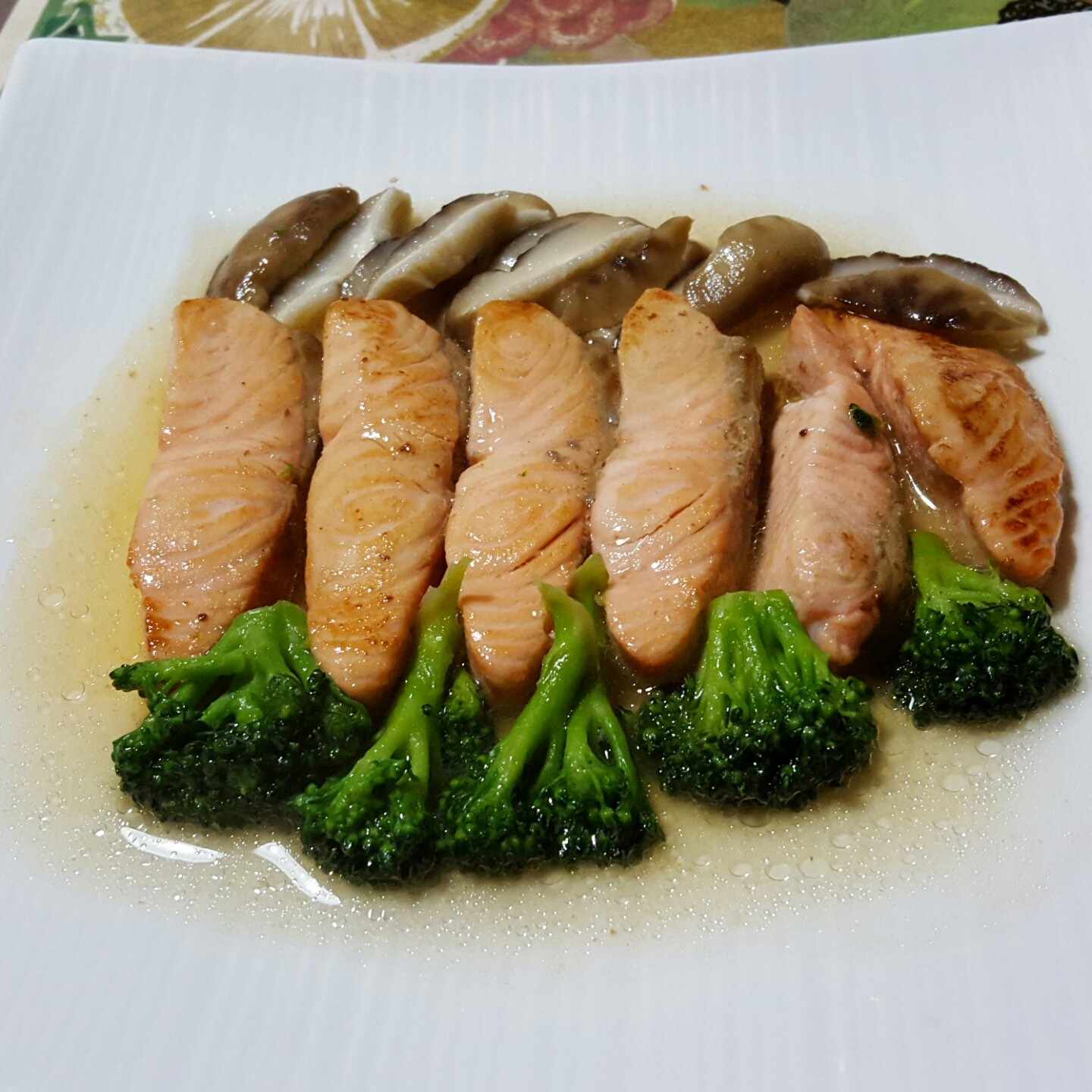 香煎三文鱼