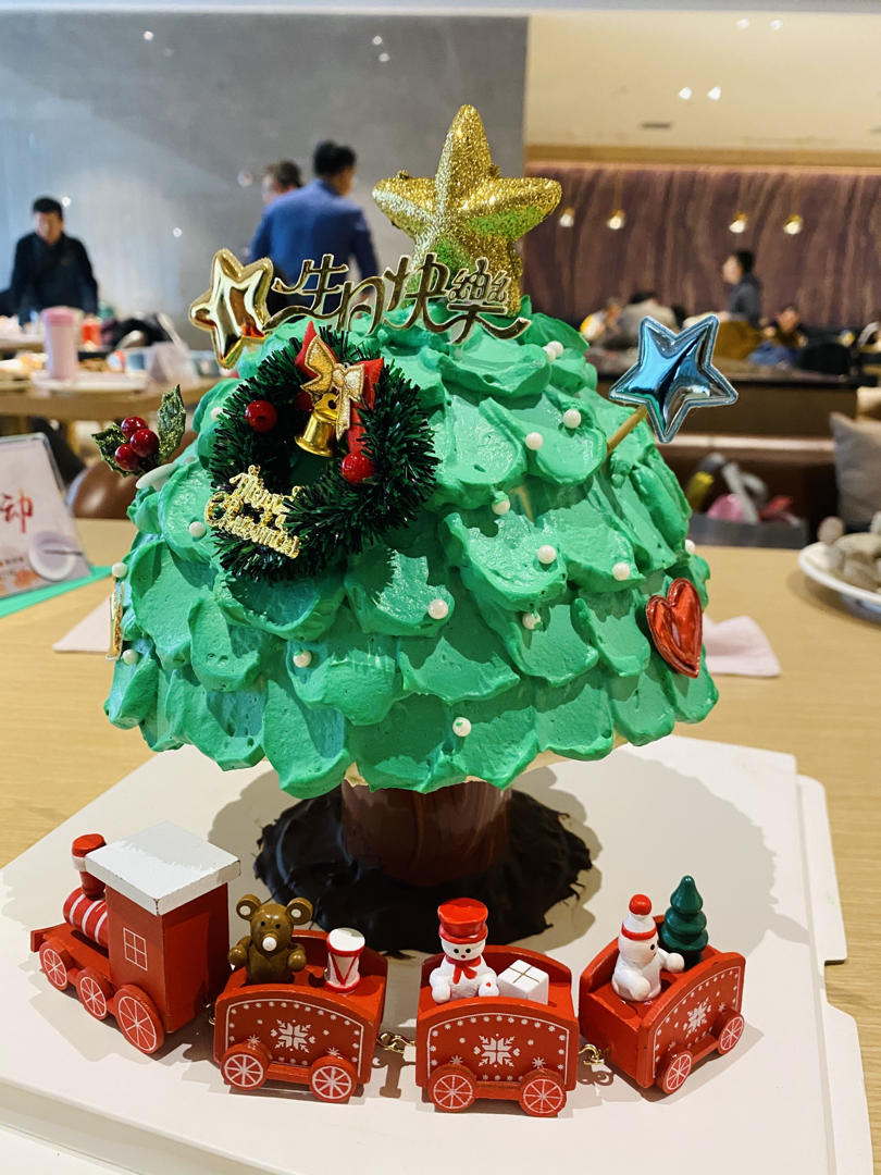 霹雳玫瑰做的小红书上火爆的私房接单利器-复古风许愿树蛋糕教程来啦