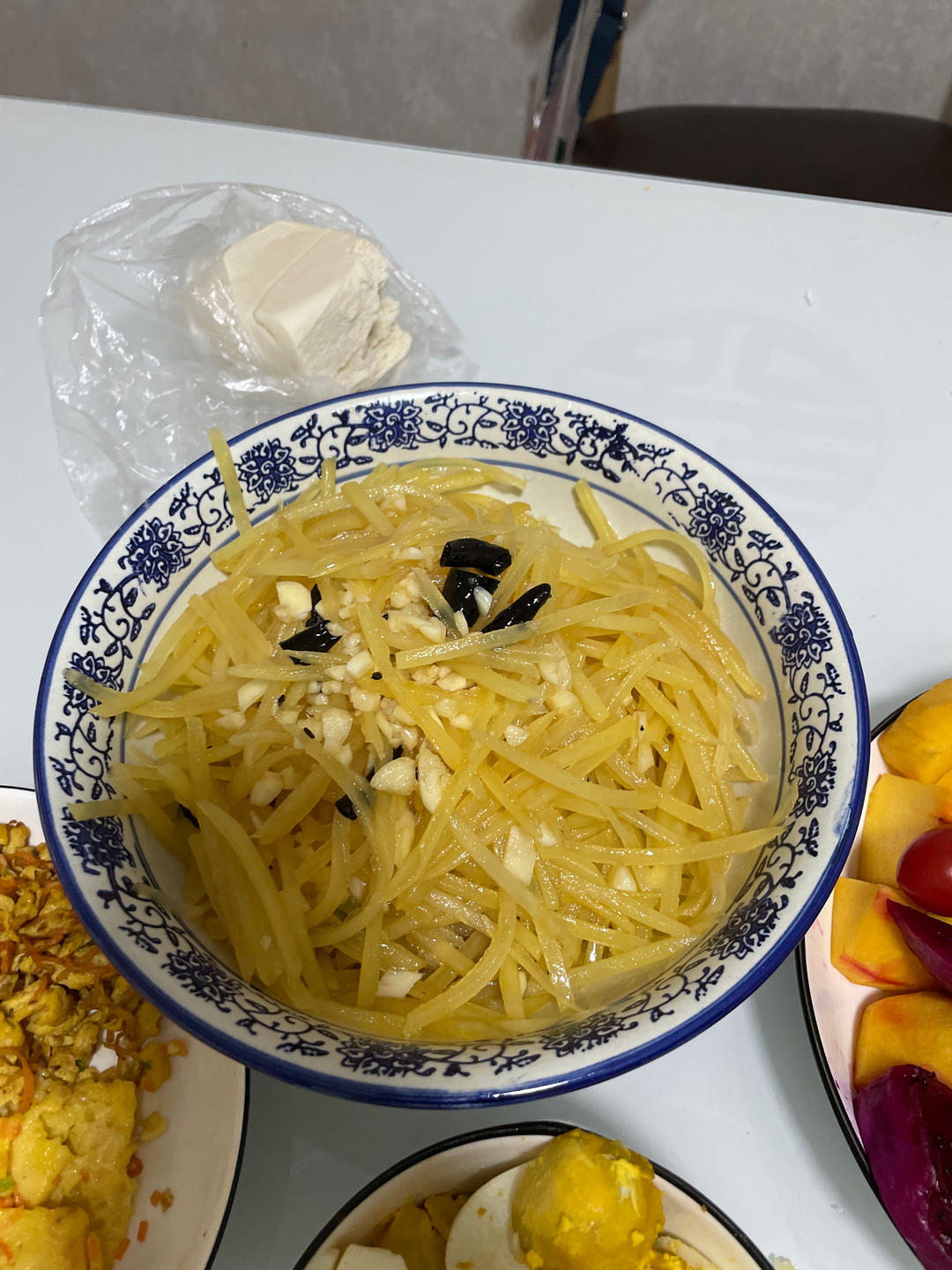 凉拌土豆丝，爽口开胃