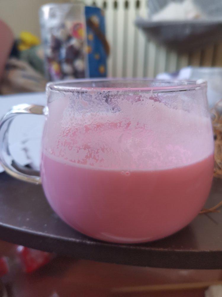 泰剧网红饮料pink ice milk粉红冻奶