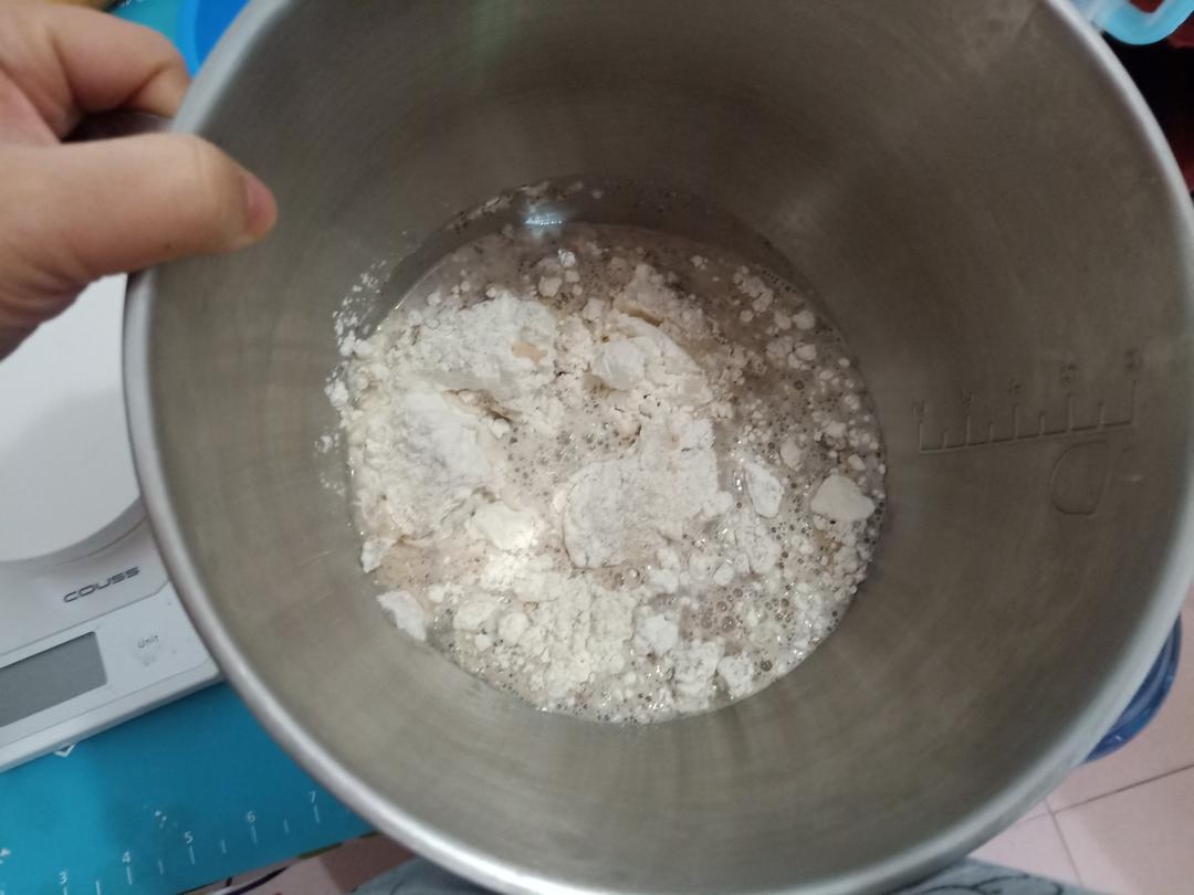 纯奶手撕吐司的做法 步骤1