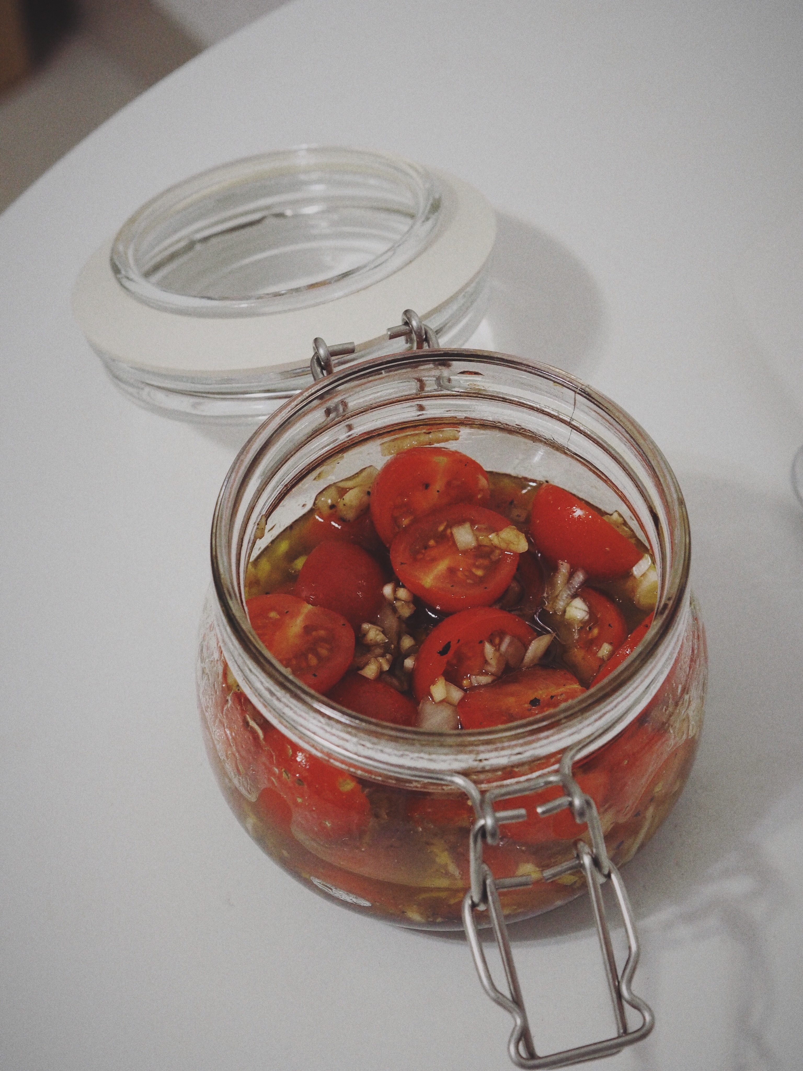 清爽可口的涼菜：油醋小番茄