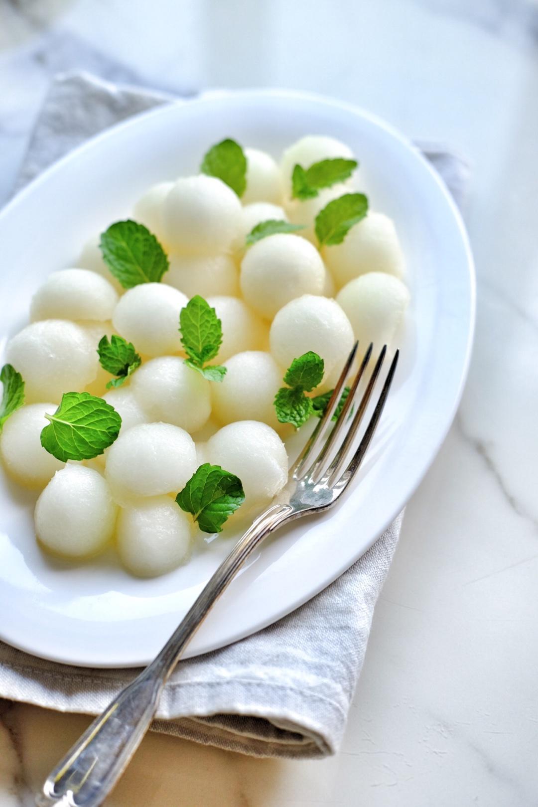 甜瓜薄荷沙拉的做法