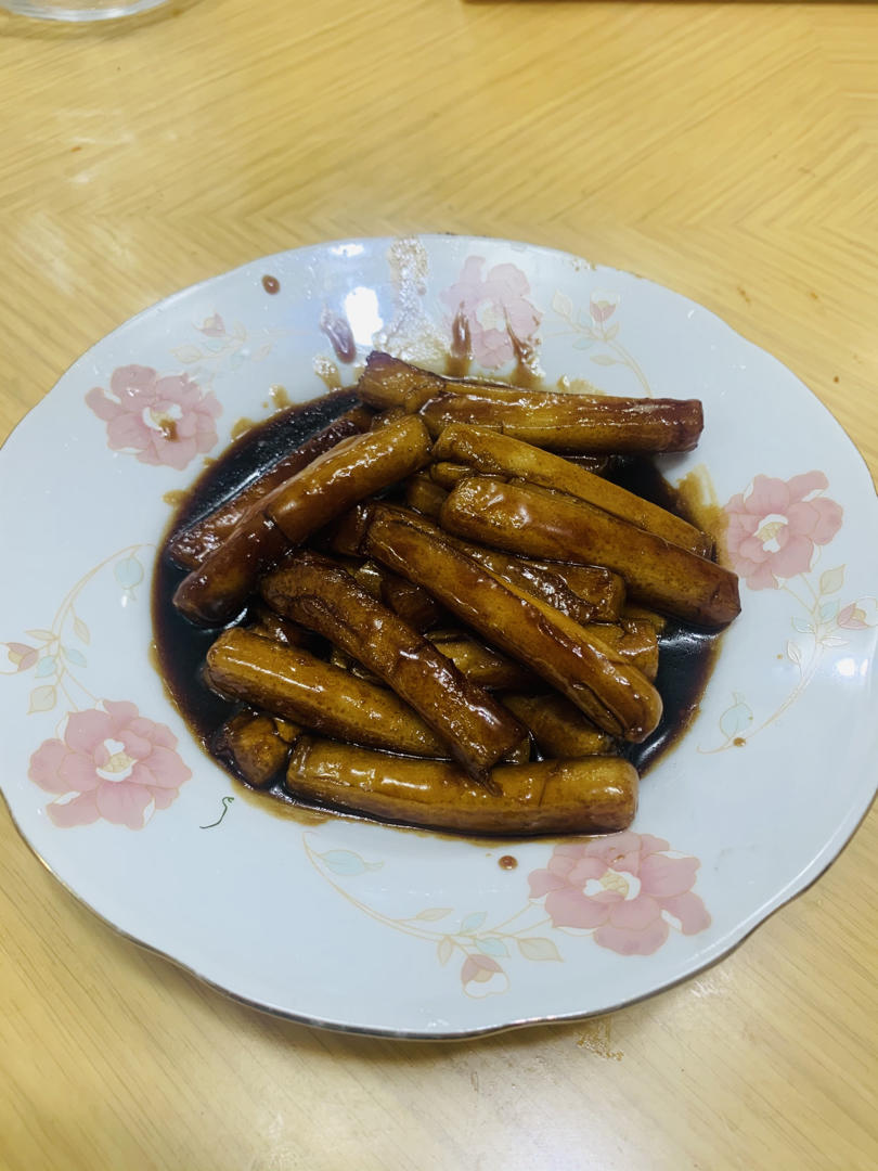 甜蜜和爱的红糖年糕