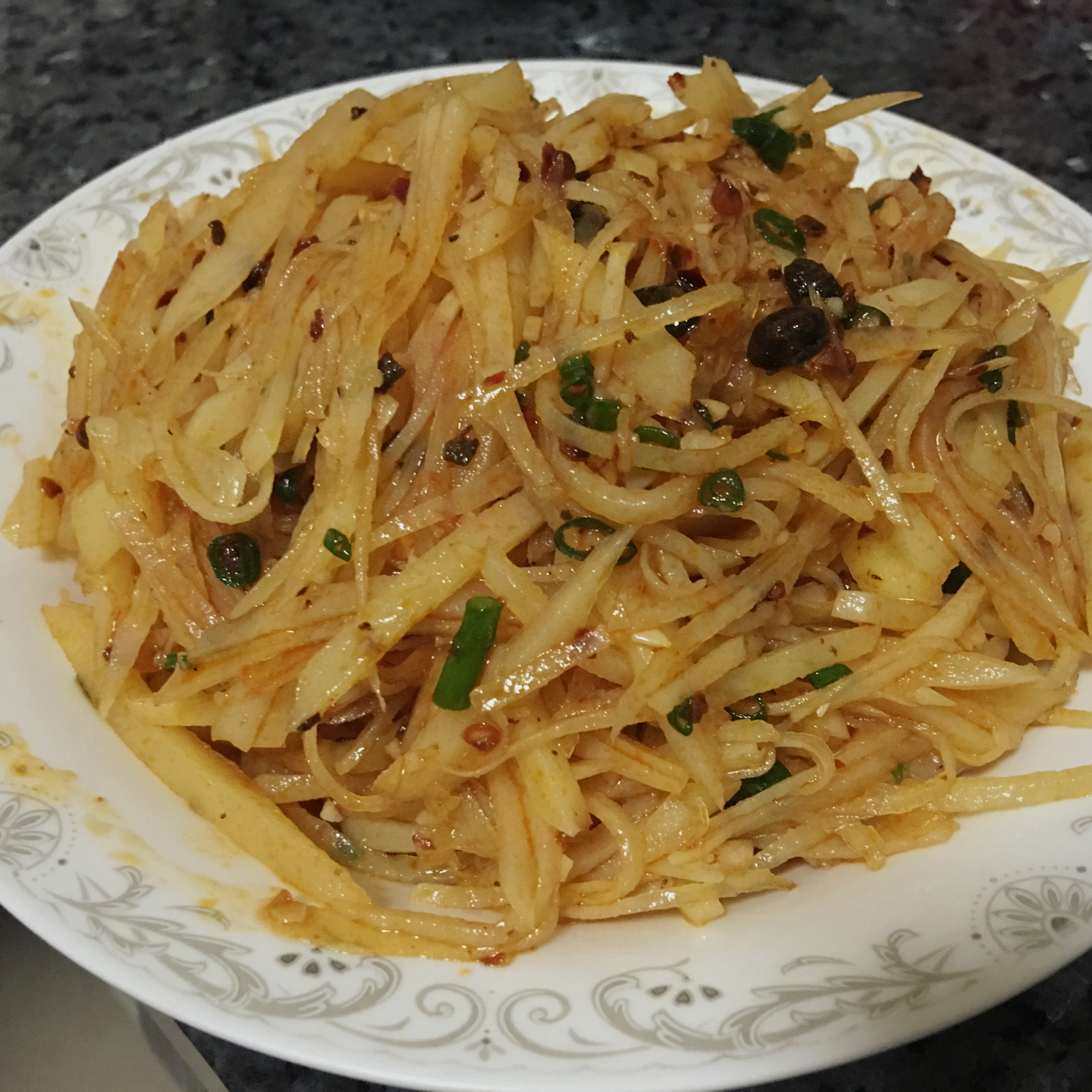 凉拌土豆丝