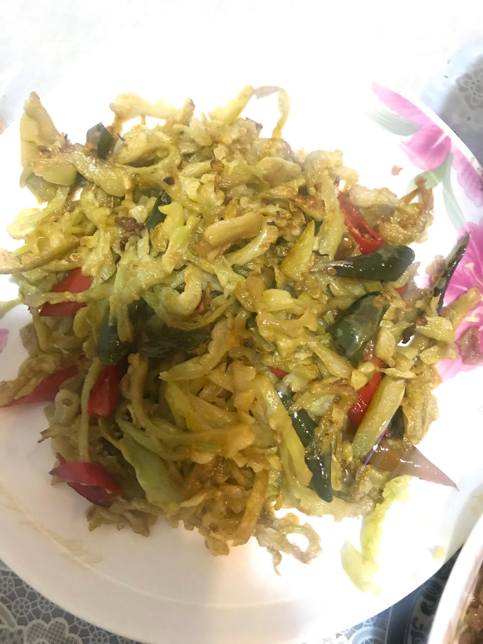 家传干煸苦瓜