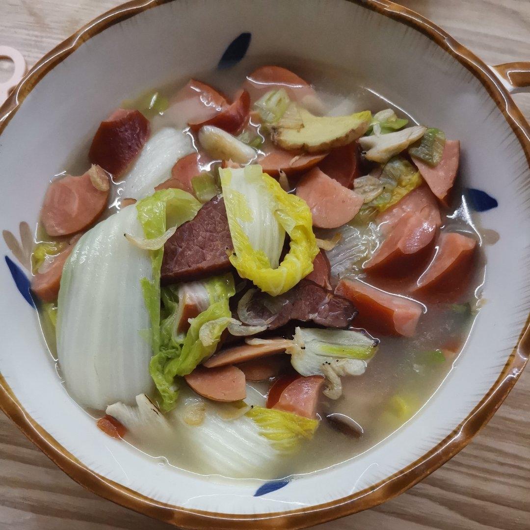 娃娃菜豆腐汤(鲜掉眉毛！)|跟做中附娃娃菜炖万物合集~