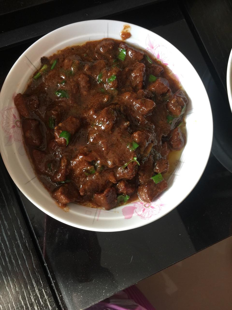 黑蒜子牛肉粒