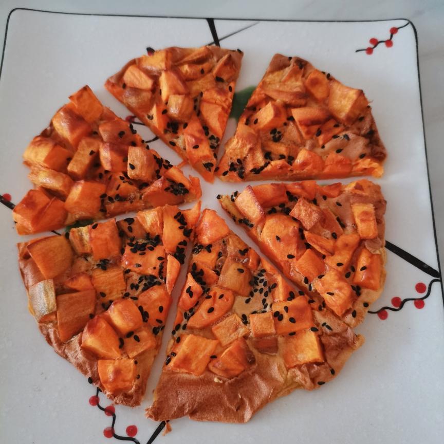 空气炸锅小零食～红薯烙、苹果烙、鸡米花、蛋挞