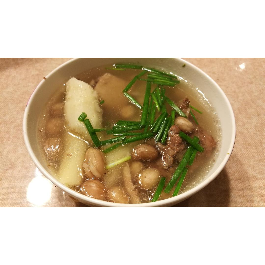 山药胡萝卜排骨汤(电饭锅)