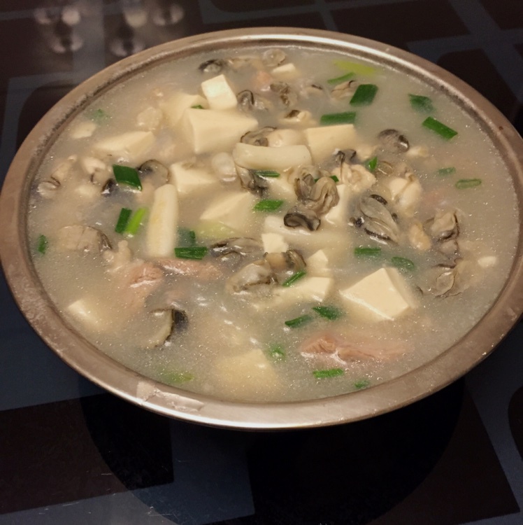 海蛎豆腐汤