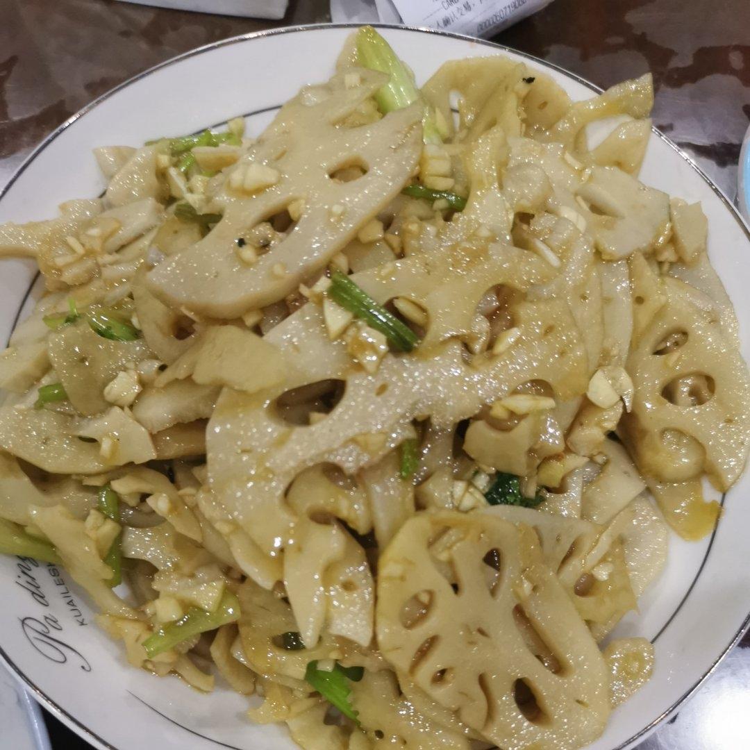 凉拌藕片