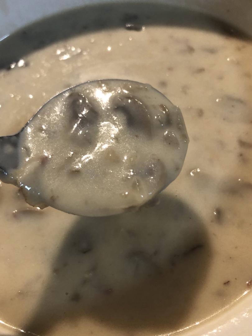 奶油蘑菇汤（完美比例版）