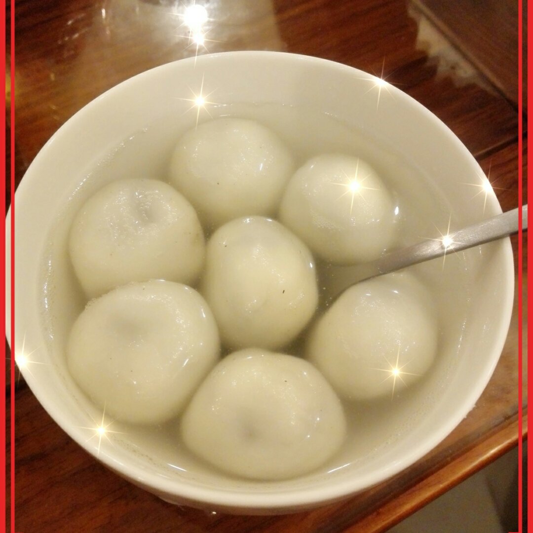 黑芝麻汤圆