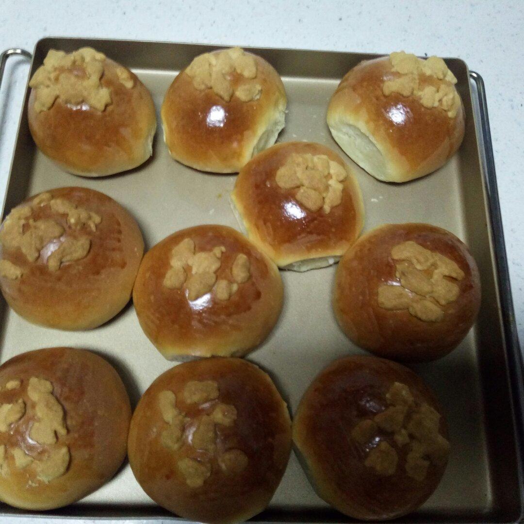 牛奶红豆小餐包