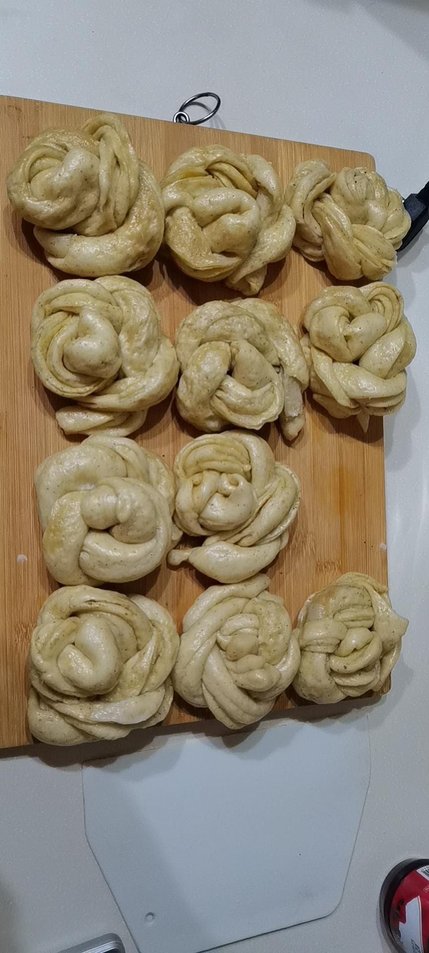 咸香椒盐花卷😋