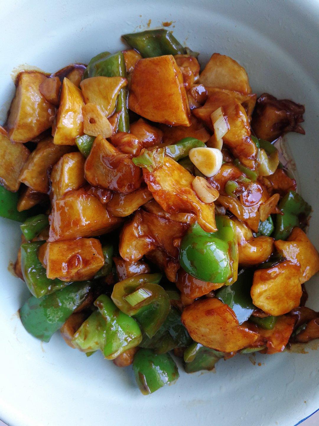 雨薇421做的地三鲜