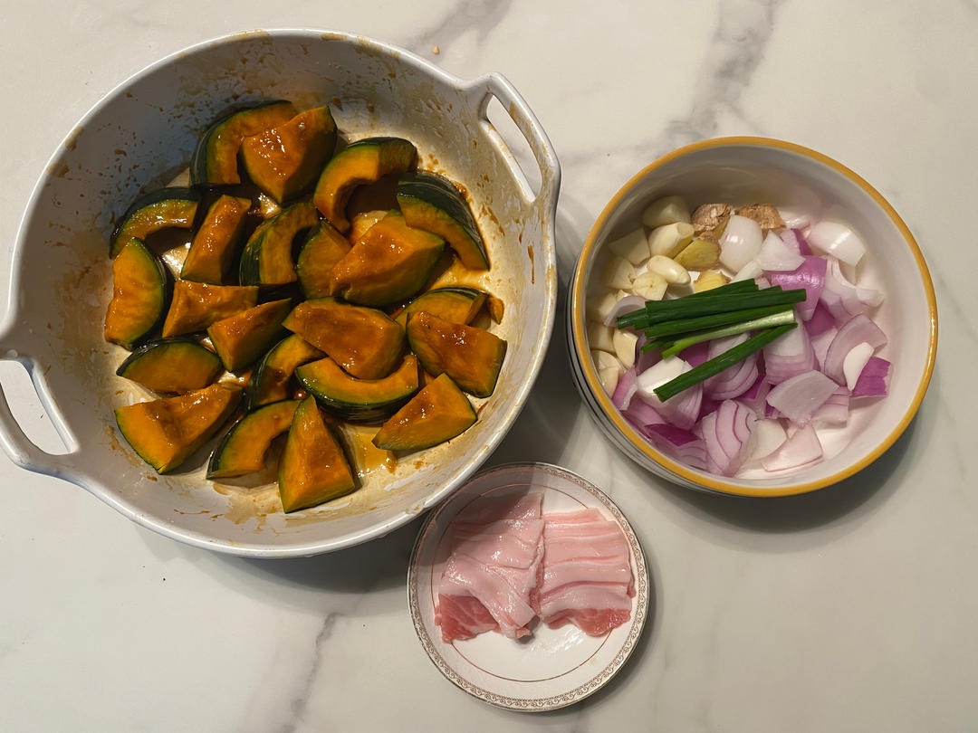 砂鍋焗南瓜(神仙吃法)的做法 步驟1