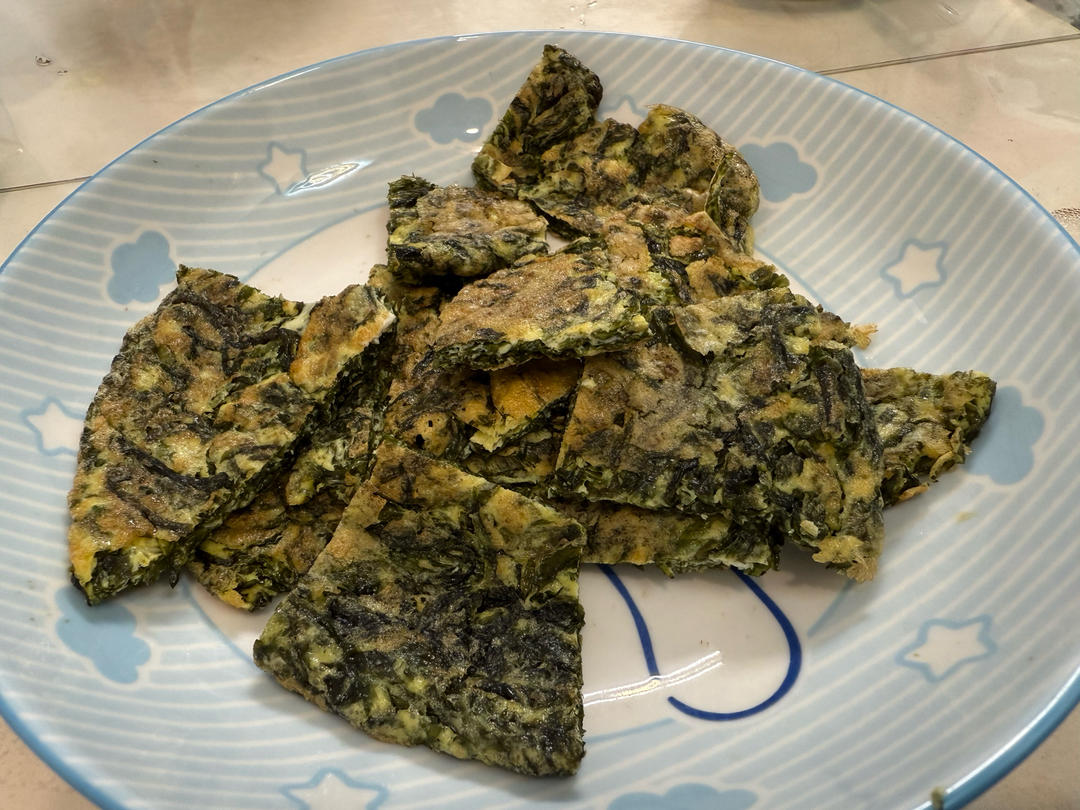 紫菜炒鸡蛋
