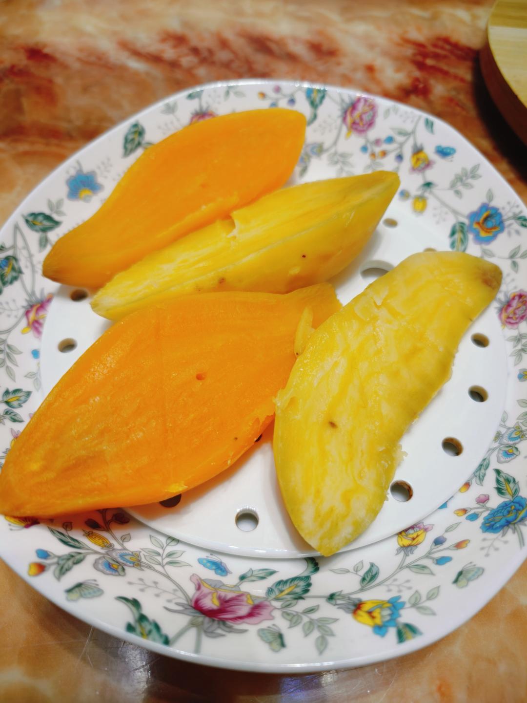 最简单的蒸红薯