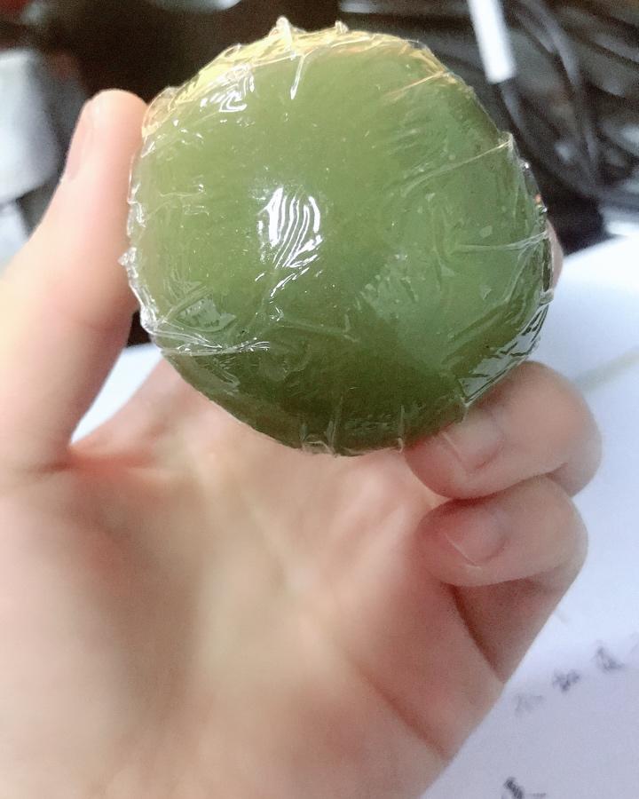 肉松青团