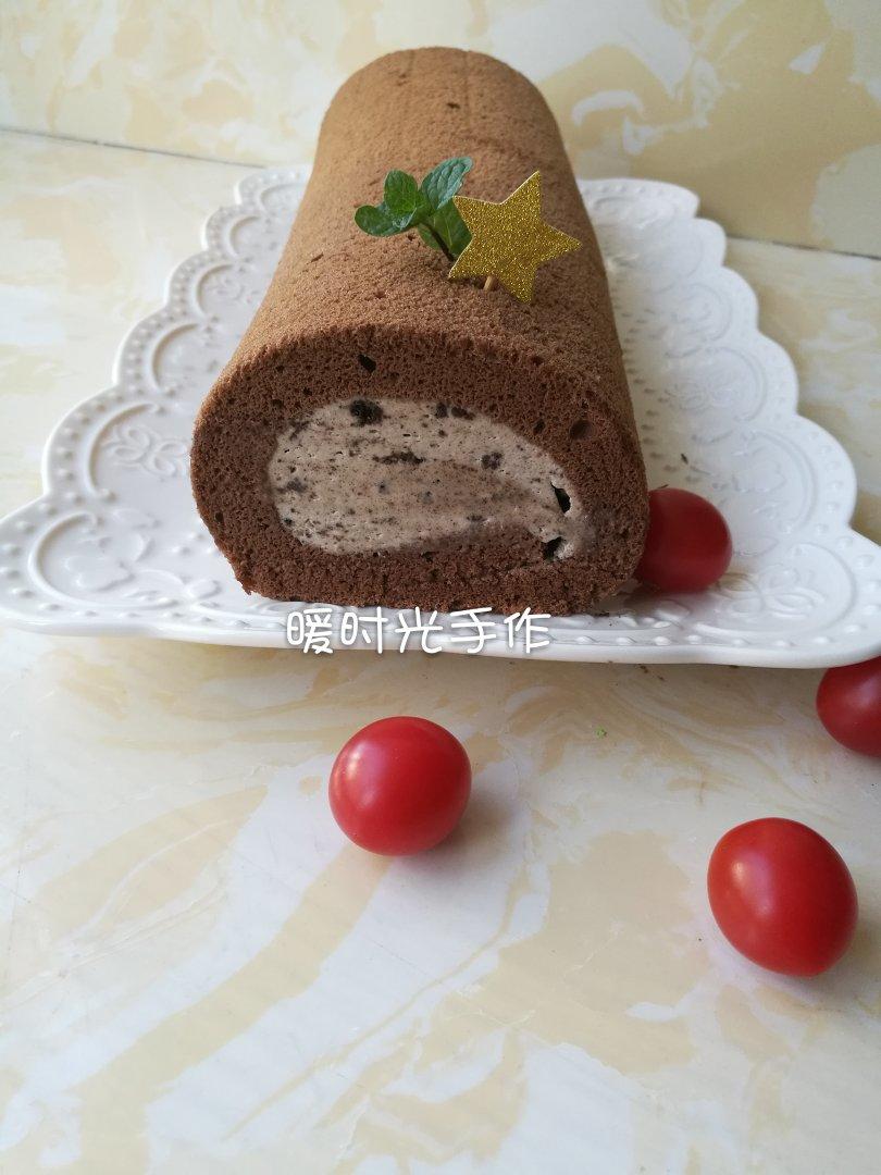 奥利奥咸奶油巧克力卷