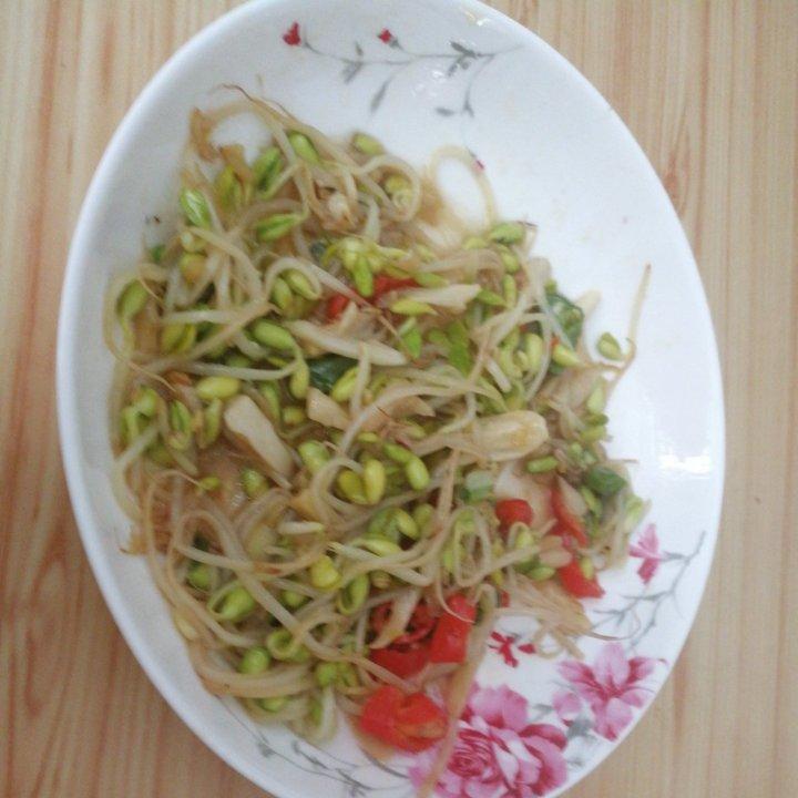 厨师长教你：“炝炒绿豆芽”的家常做法，味道非常赞