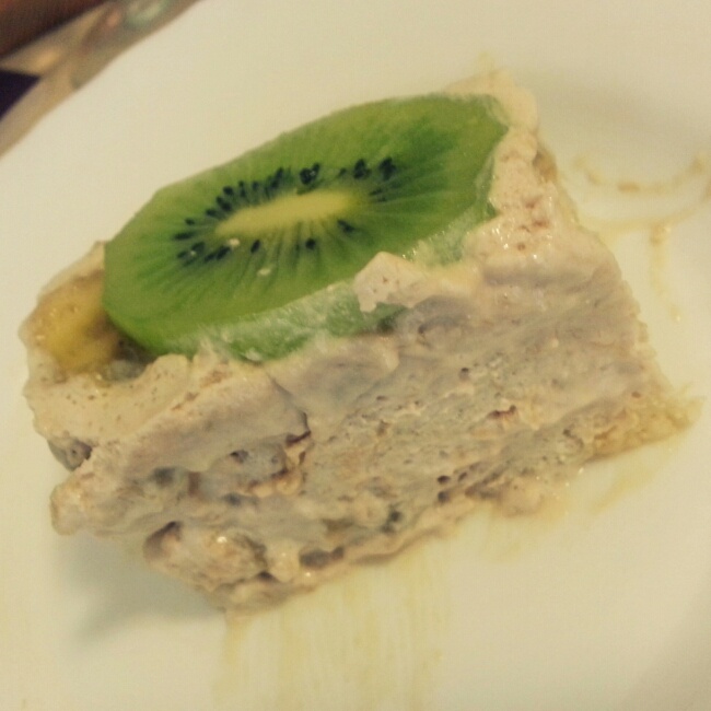 香蕉奶酪慕斯蛋糕