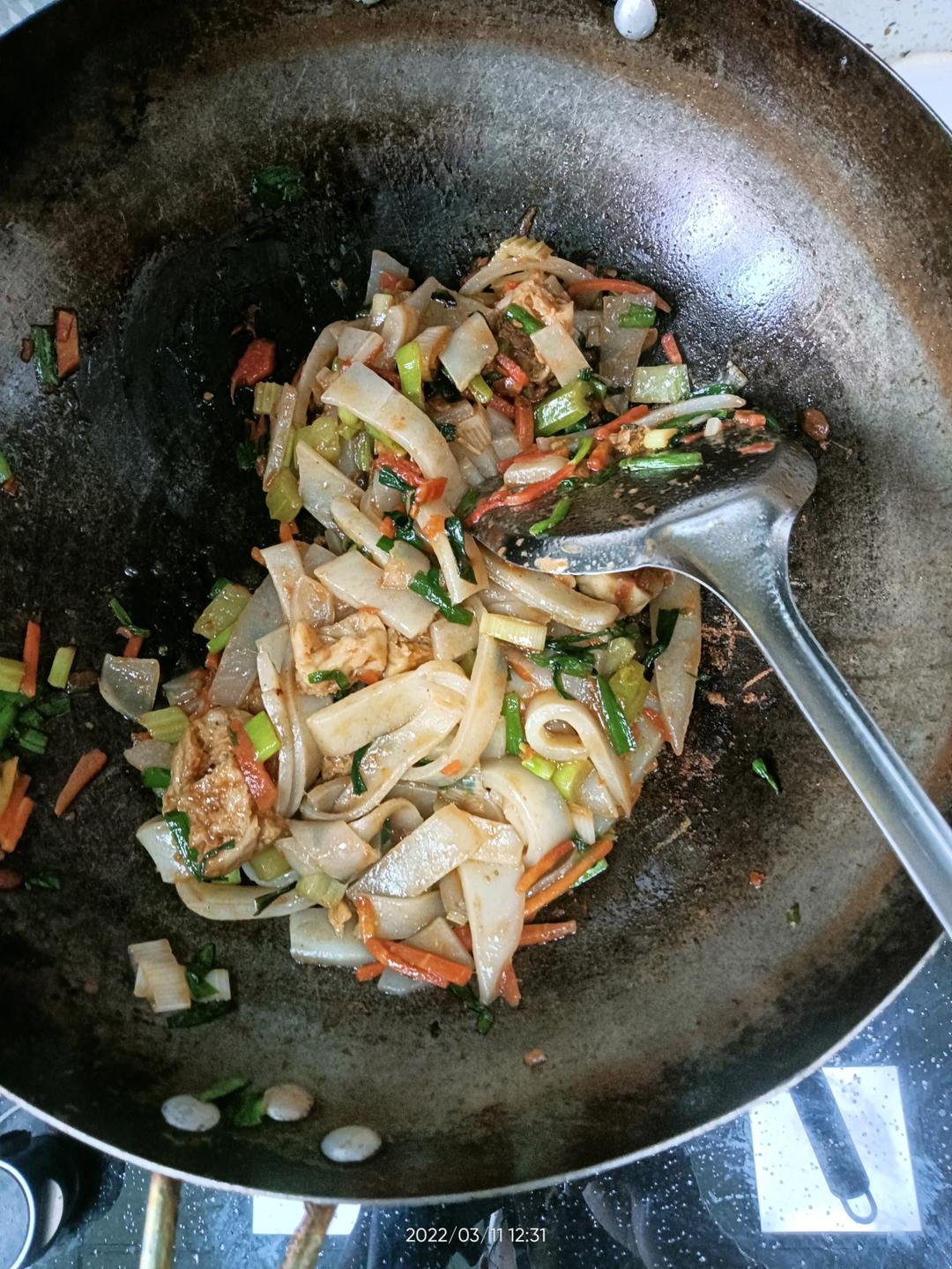 素炒凉皮
