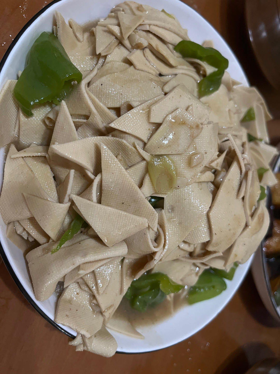 东北人最爱的国菜 尖椒干豆腐