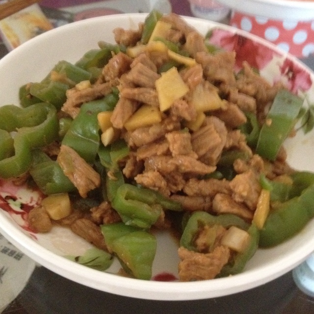 青椒牛肉