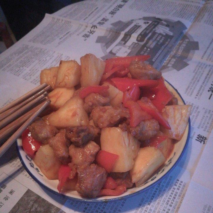 【中餐厅】张亮版菠萝咕咾肉