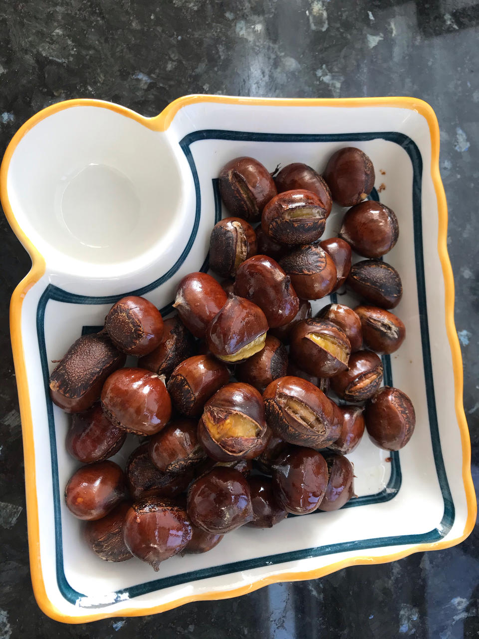 ‼️香甜软糯‼️轻松好剥㊙️烤箱版糖炒栗子
