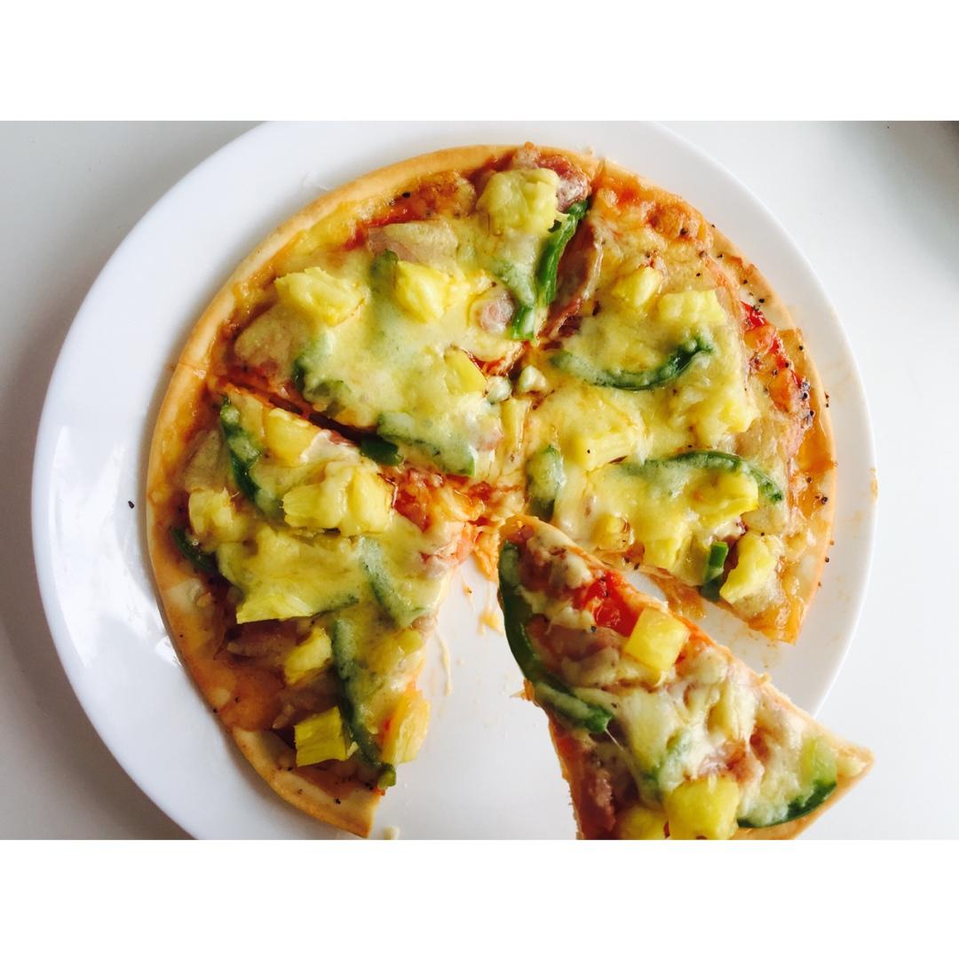 芝士培根火腿披萨Pizza
