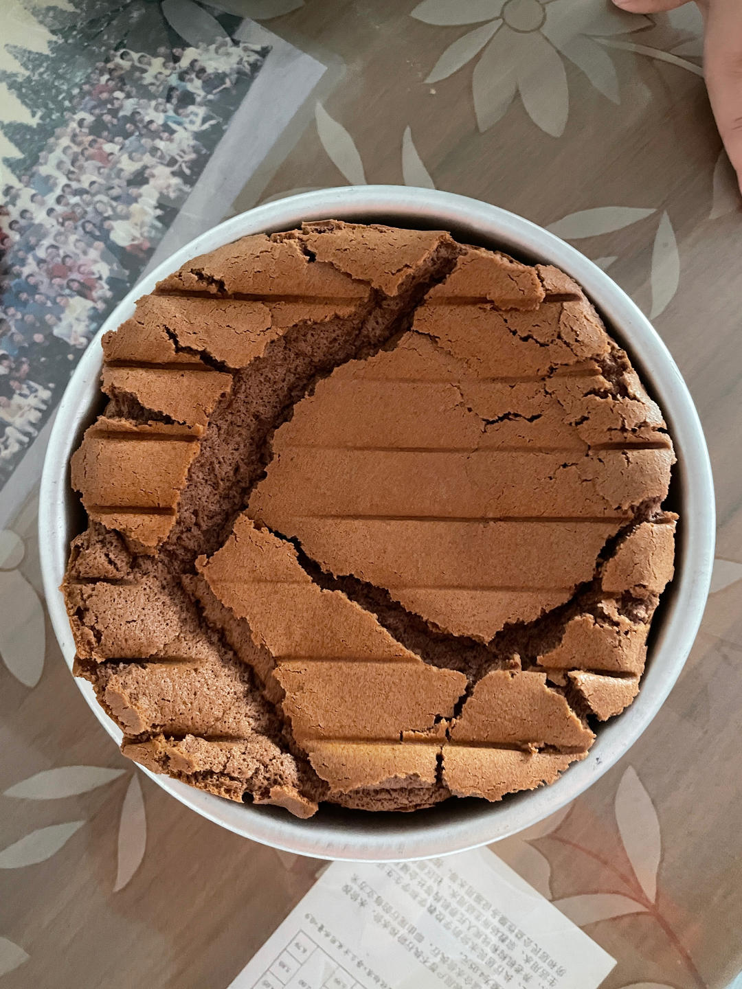 巧克力戚风蛋糕6寸(基础易成功版)